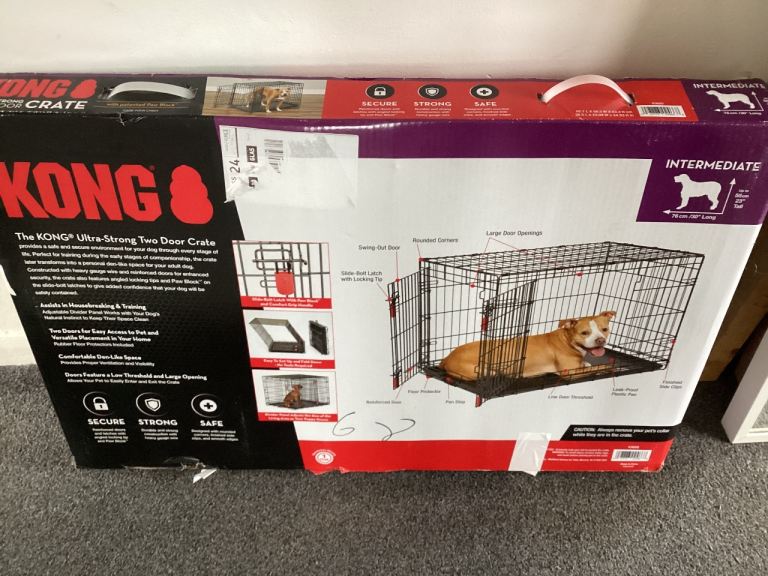 KONG Ultra-Strong Two Door Dog Crate, medium 