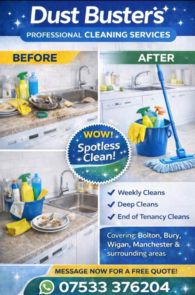 Dust Buster’s Cleaning Services ✨ 