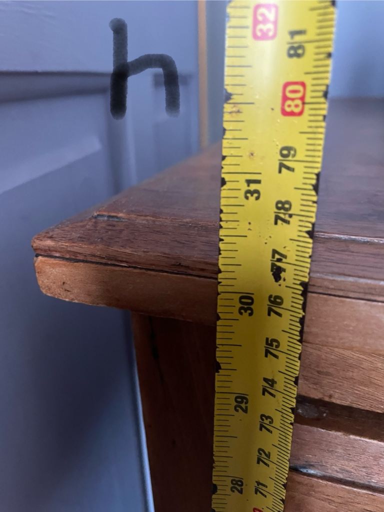 image for Solid wood chest of drawers