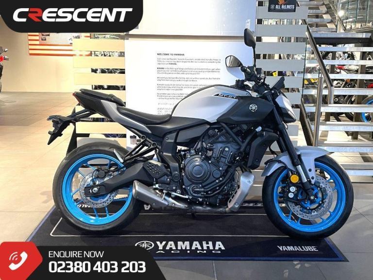 YAMAHA MT-07 2025 MODEL - ICE STORM- BRAND NEW - UNREGISTERED - IN STOCK !