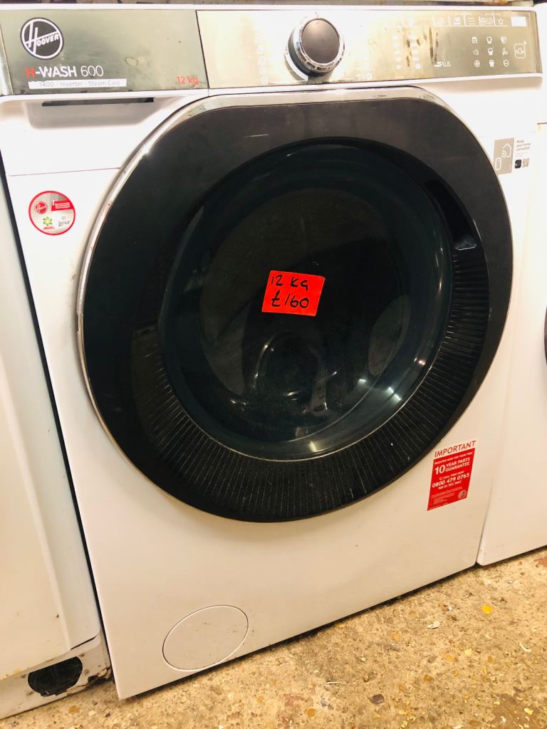 Hoover 12KG load inverter steam care washing machine 