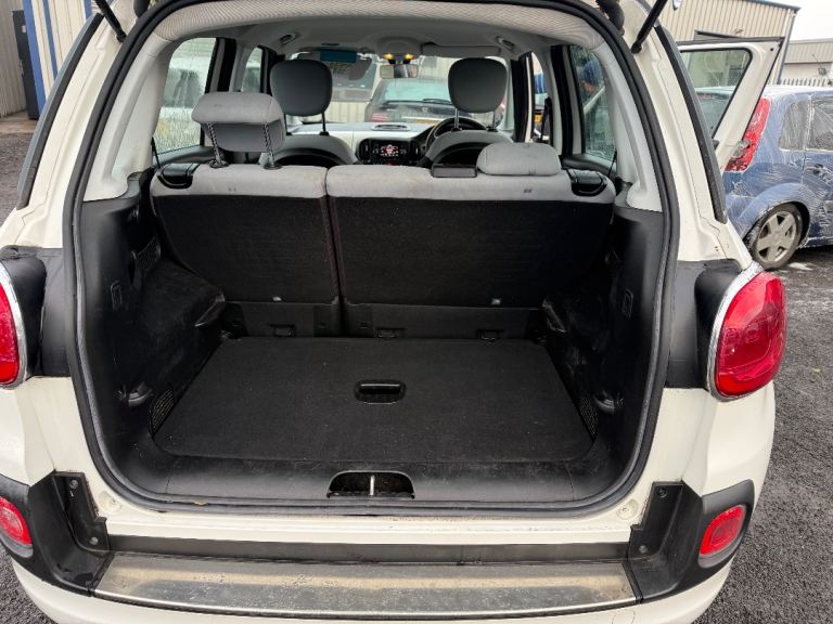 2013(63) Fiat 500L MPV 1.4 Petrol 95,000 Miles MOT'd 25/3/26 , White with black Roof A