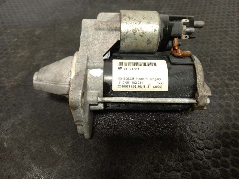 Vauxhall Corsa Starter Motor 2014-2019 1.4l B14xel-A