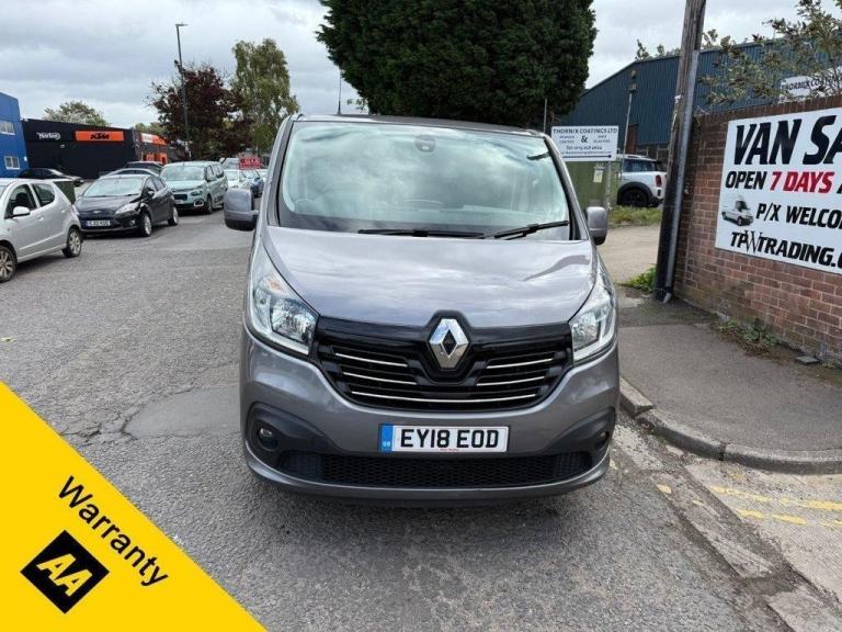 2018 18 RENAULT TRAFIC 1.6 DCI ENERGY 27 SPORT NAV PANEL VAN 5DR DIESEL MANUAL S