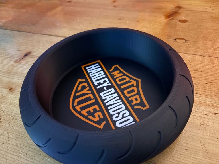 Harley-Davidson Tyre Style Valet Tray 🏍️