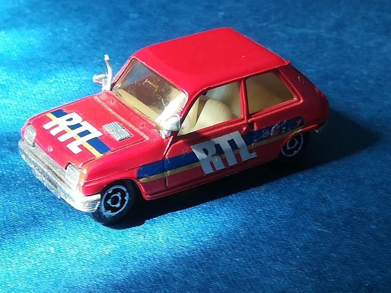 Majorette Renault 5 RTL - rare car