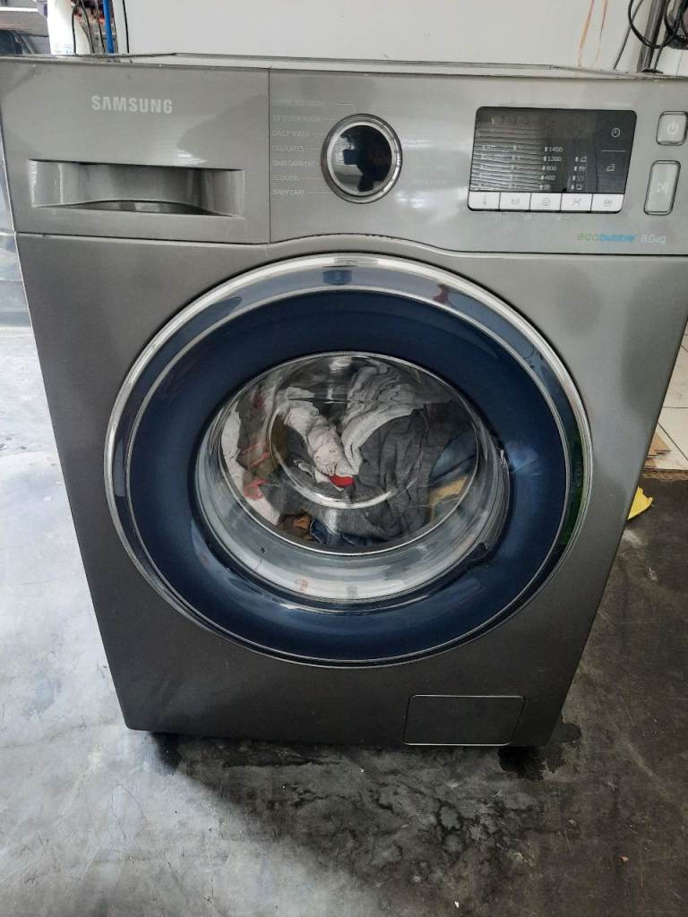 Silver Samsung washing machine-local delivery available