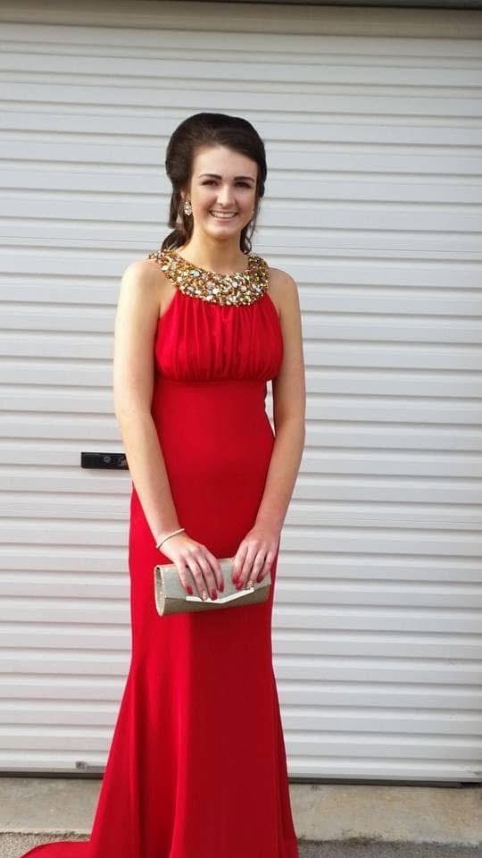 image for Red occasion/ prom dress
