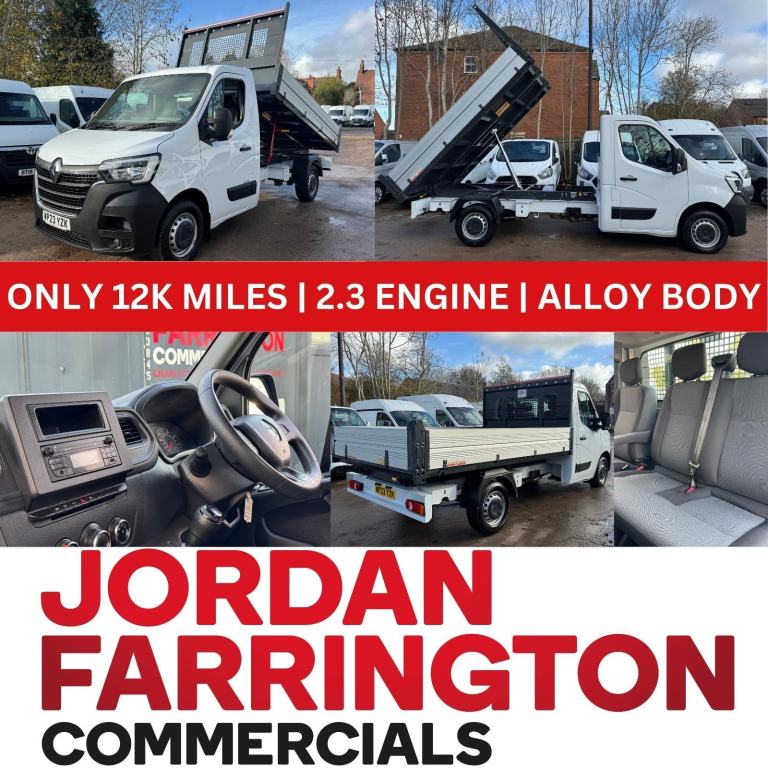 2023 RENAULT MASTER SINGLE CAB TIPPER SRW FWD 2.3 DCI BUSINESS EURO 6 ULEZ