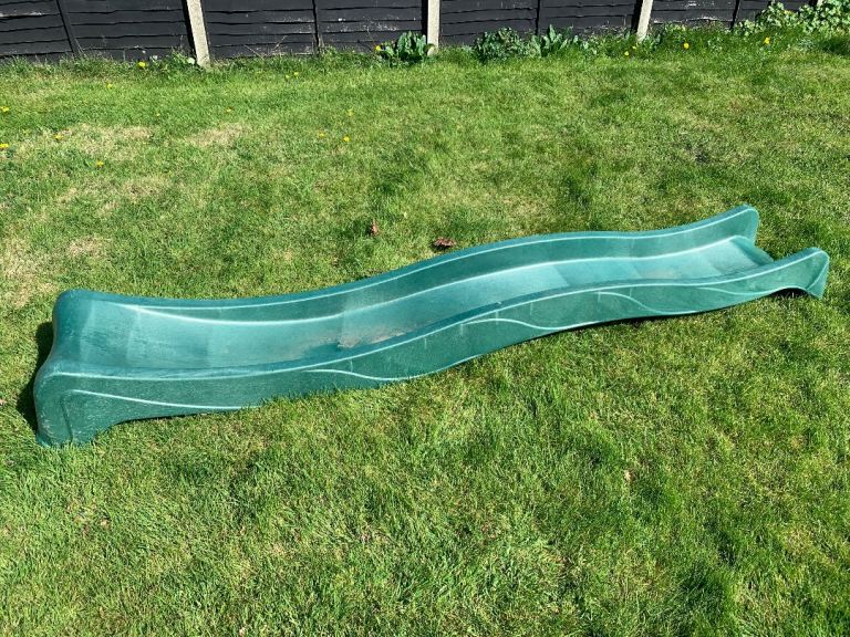 Climbing frame slide