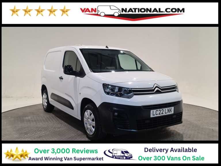 2022 Citroen Berlingo 1.5 BLUEHDI M 1000 ENTERPRISE PRO 100 BHP SWB Panel Van Diesel Manual