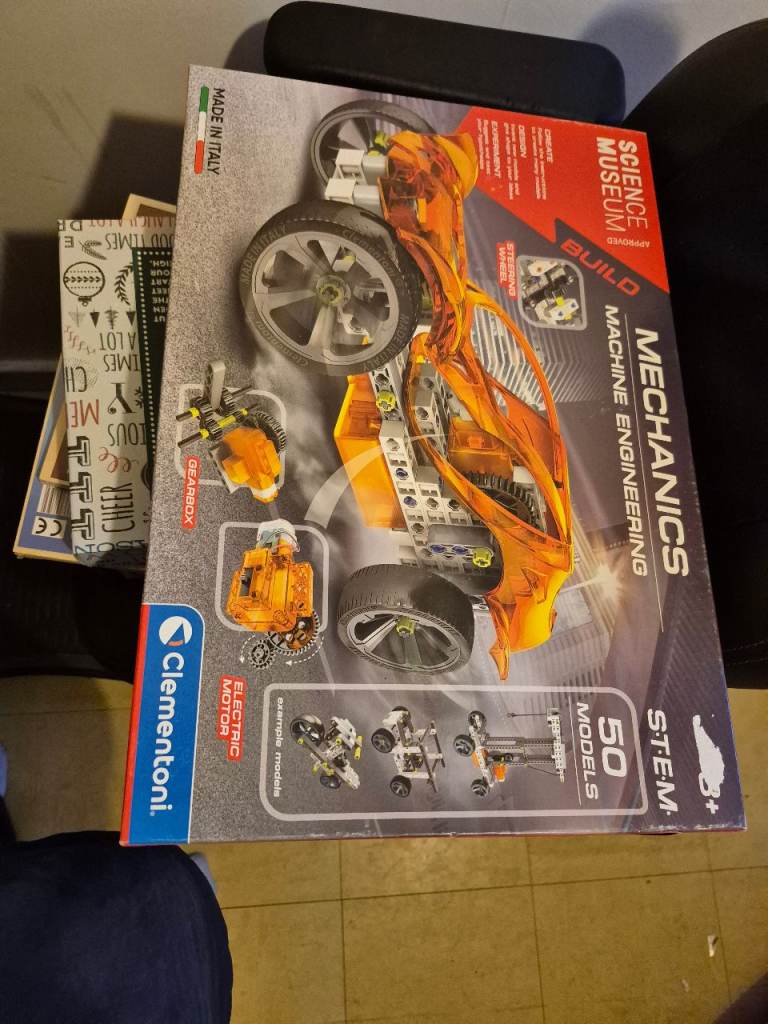 Clementoni Science Museum Mechanics Kit - 50 Models | in Faringdon ...