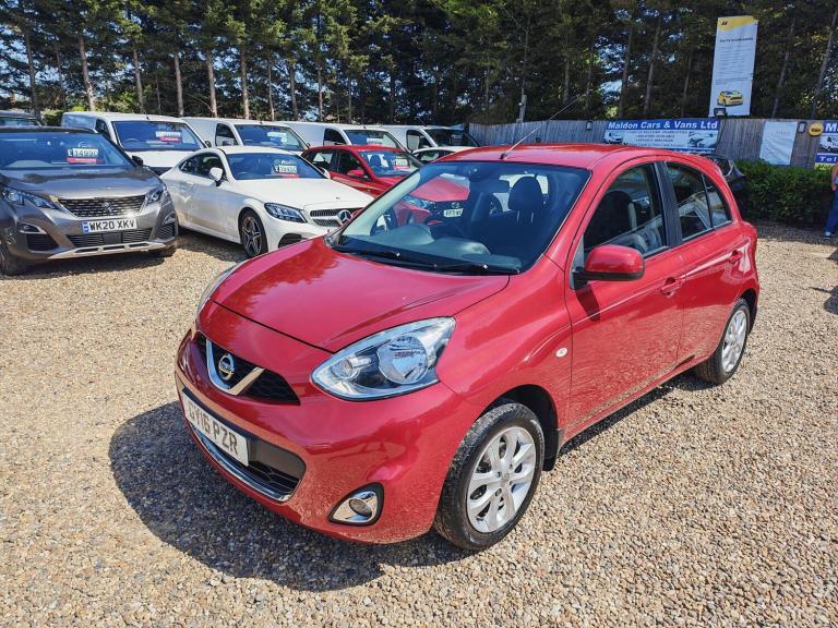 2016 Nissan Micra 1.2 Acenta CVT Euro 6 5dr HATCHBACK Petrol Automatic