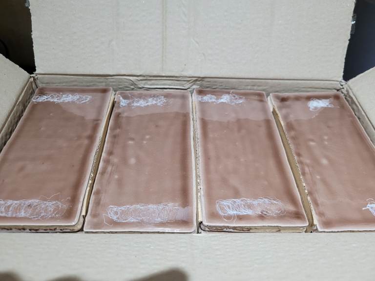 Equipe Masia Cacao Crackle Glaze Tiles 4sqm