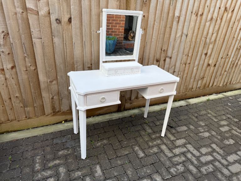 Laura Ashley Dressing Table with matching mirror