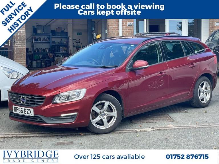 2016 66 VOLVO V60 2.0 D2 BUSINESS EDITION ESTATE 5DR DIESEL MANUAL EURO 6 (S/S)