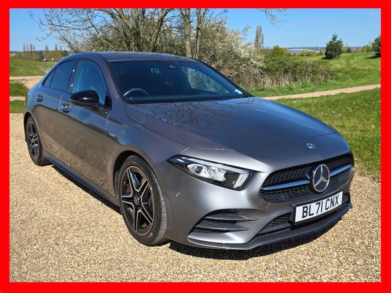 2021/71 Mercedes A180 1.3 AMG Line Night Edition Premium Saloon With Low 19K Miles, FMSH, HPI Clear