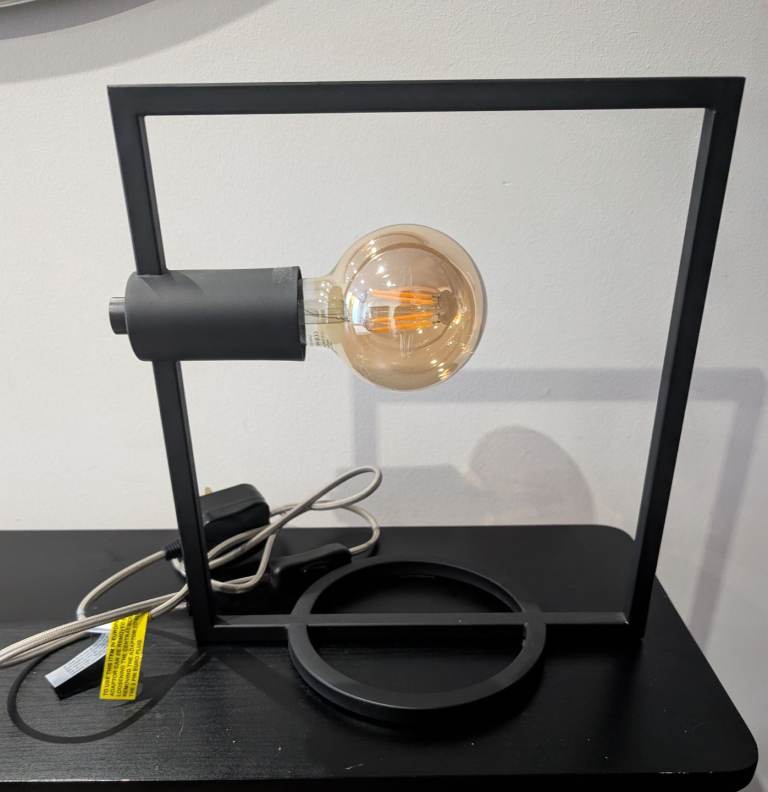 Endon Lighting Shape Rectangle Table Lamp