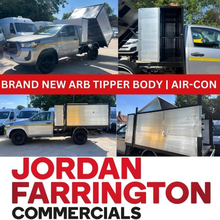 2021 TOYOTA HILUX 2.4 D-4D 4WD SINGLE CAB ARBORIST CHIPPER TIPPER TOOLPOD