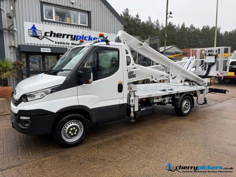 2018 - 2019 Iveco Daily Multitel HX200 Access Platform Cherry Picker - 20 Metre
