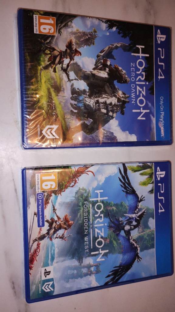 Horizon Zero Dawn (factory sealed) Horizon Zero West (Used)