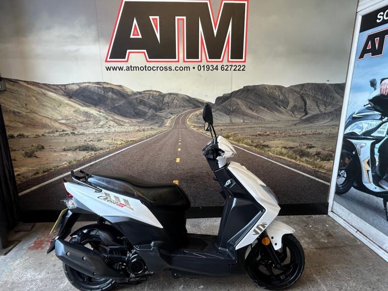 SYM ORBIT 3 50CC E5 2025 SCOOTER, 234 MILES FROM NEW, 1 OWNER, (ATMOTORCYCLES) 