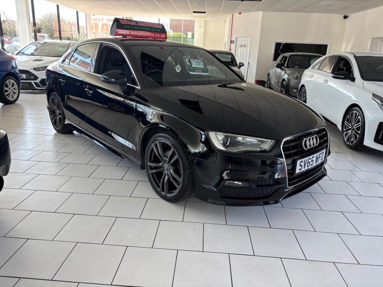 2015 Audi A3 1.6 TDI 110 S Line  SALOON Diesel Manual