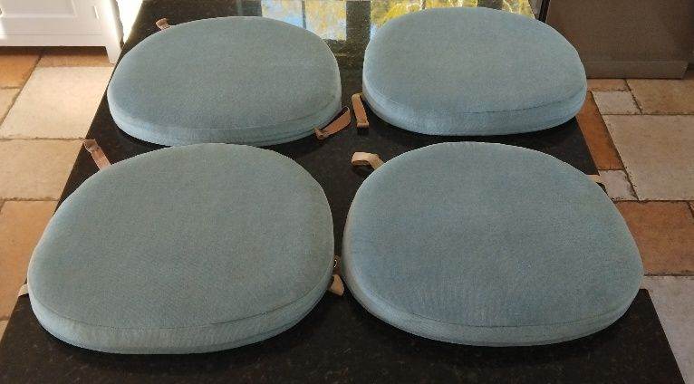Set of 4 Ercol Dining Chair Cushions, Excellent Condition