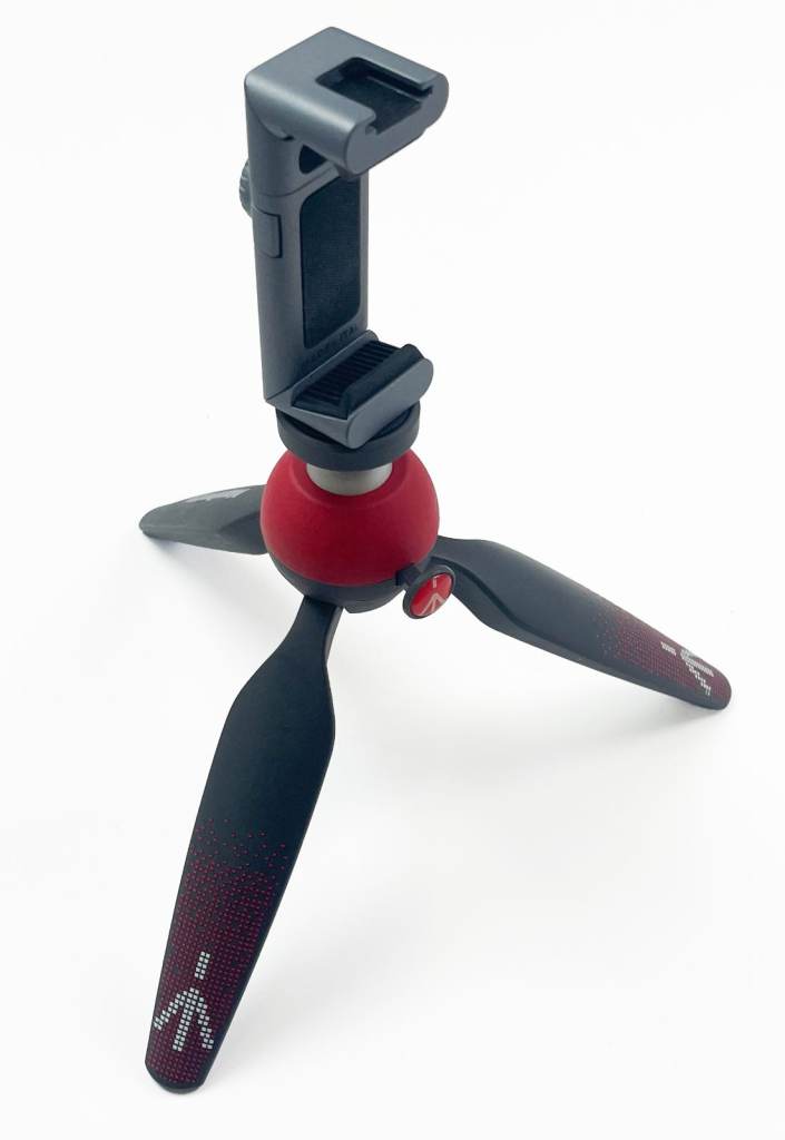 Manfrotto PIXI Mini Tripod with Phone Holder – Excellent Condition