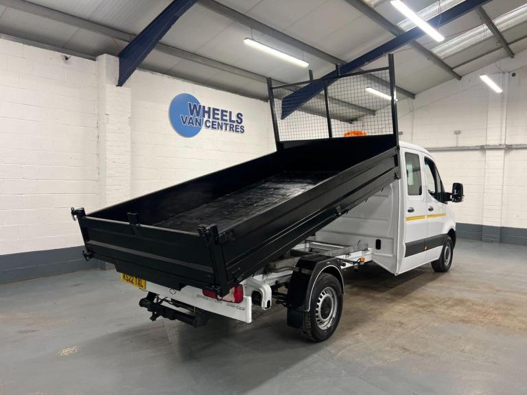 2022 Mercedes-Benz Sprinter 3.5t Progressive Crew Cab Tipper CHASSIS CAB DIESEL Manual