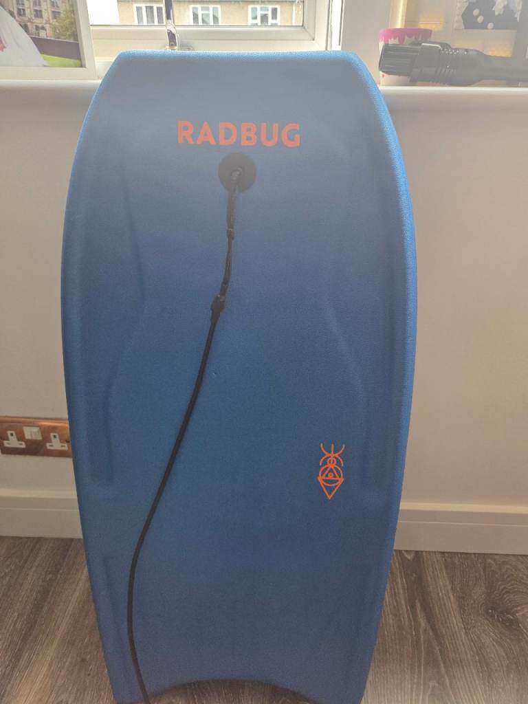 Radbug Bodyboard with Leash – Good Condition