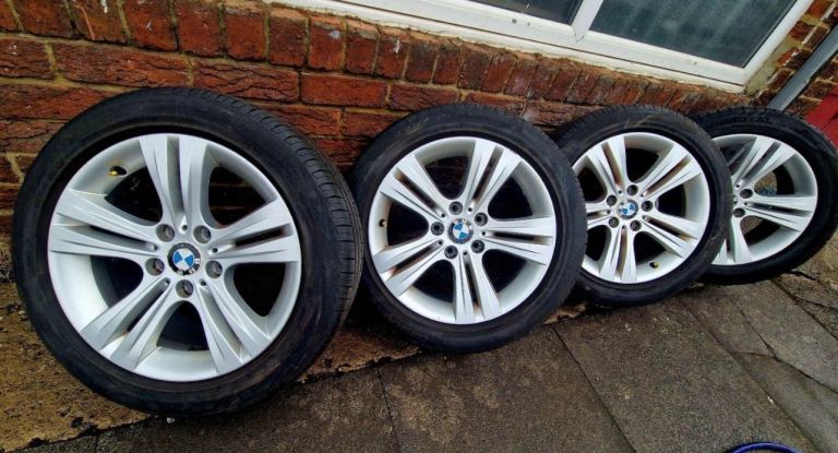 17 " BMW 3 & 4 series alloy wheels brand new runflat tyres fit  vivaro traffic vans 