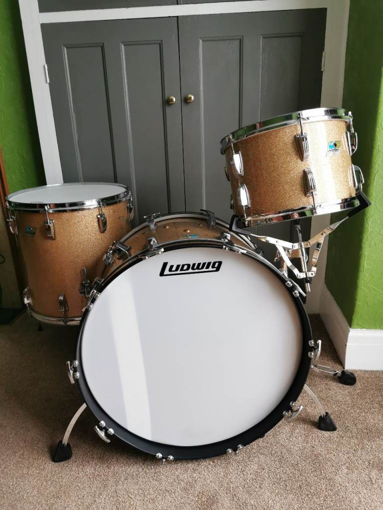 Ludwig champagne sparkle 1970