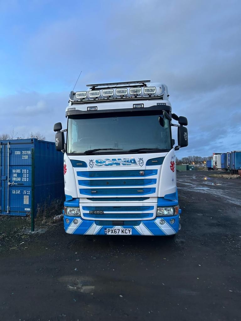 Scania R-SRS Tag Axle, Twin Piped Hydraulic, MOT, LOW KMS