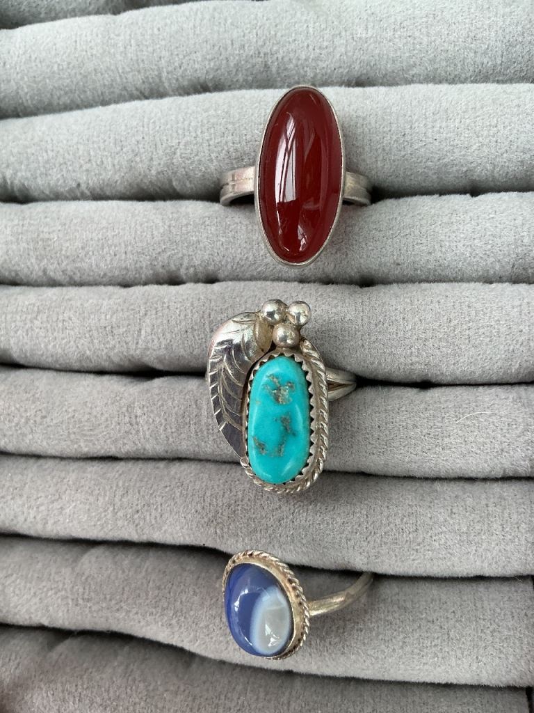 Silver rings
