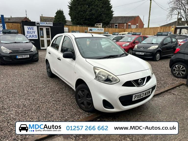 2013 Nissan Micra 1.2 Visia 5dr, £35 TAX, FULL SERVICE HISTORY, LONG MOT, 2x KEYS HATCHBACK Petro...