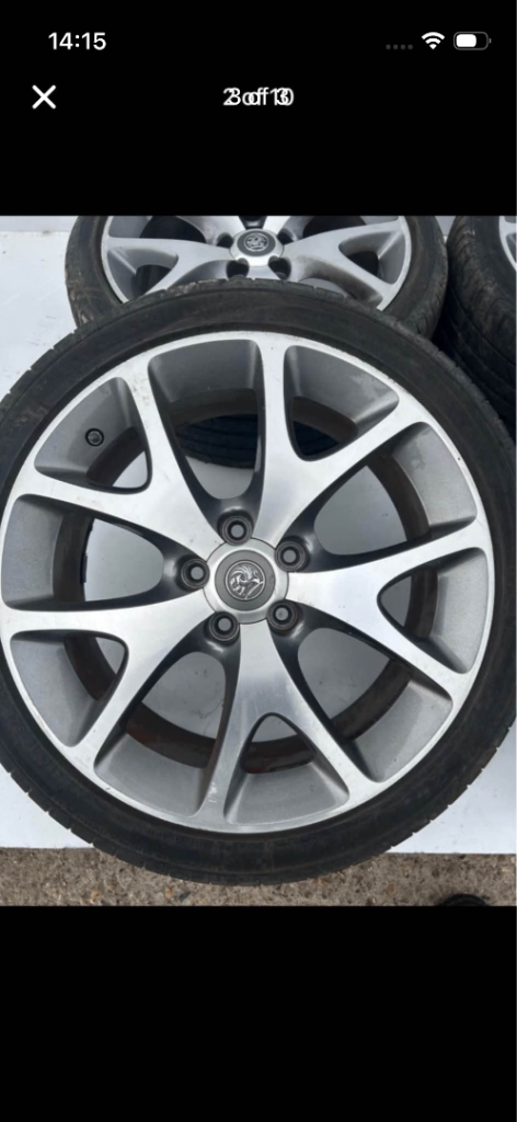 Vauxhall corsa vxr alloys