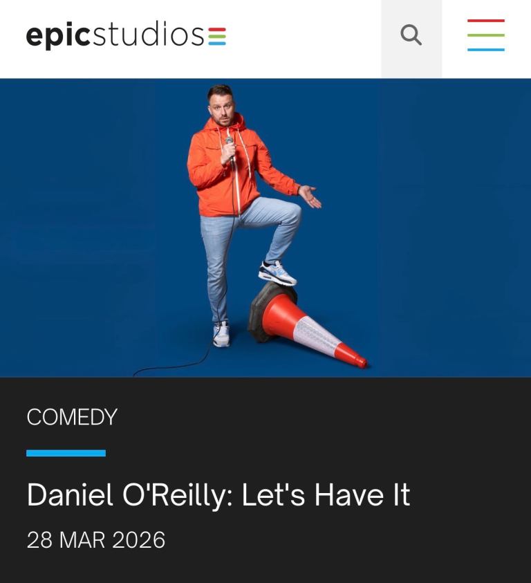 Daniel O’Reilly Tickets