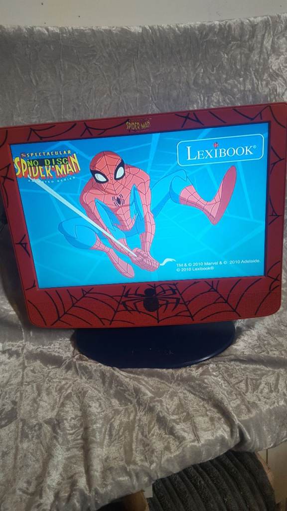 Lexibook Spiderman LCD TV With DVD Player 16inch