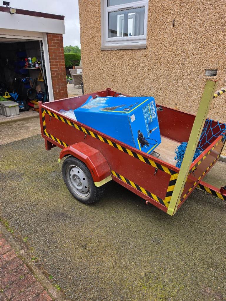 6 x 4 non braked 750kgs trailer