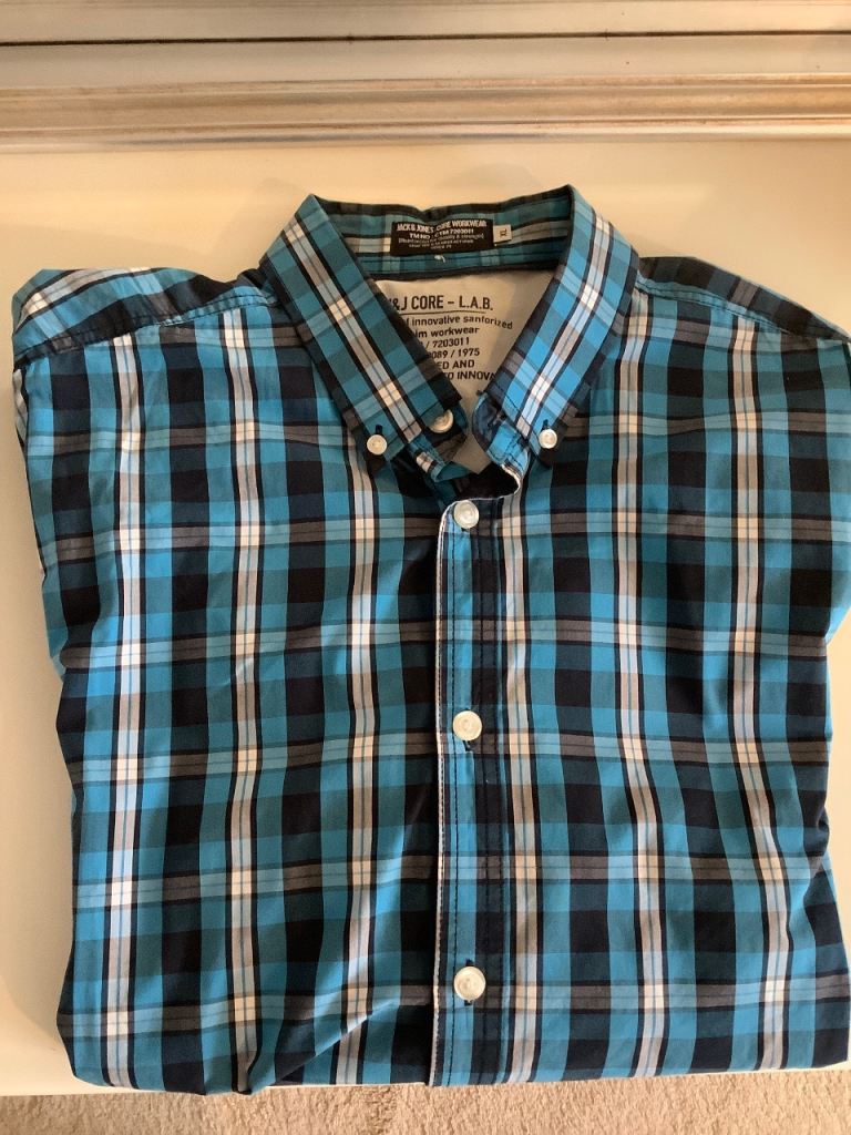 Jack&Jones Core Mens soft feel Check Shirt