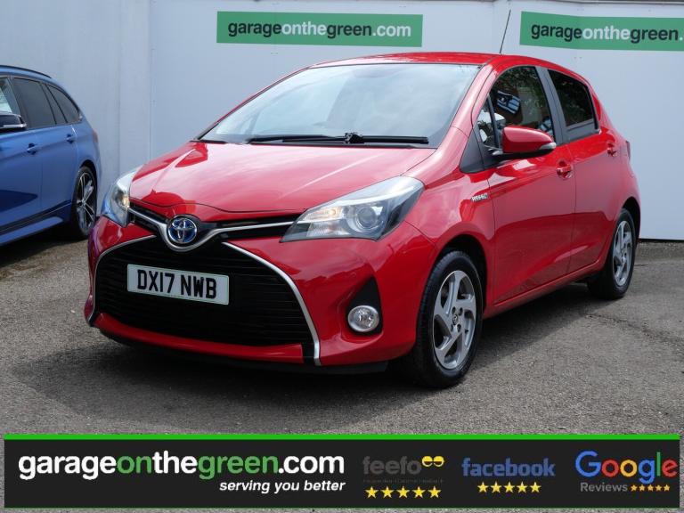 2017 Toyota Yaris 1.5 VVT-h Icon Petrol Hybrid E-CVT Euro 6 (s/s) 5dr 1 Owner