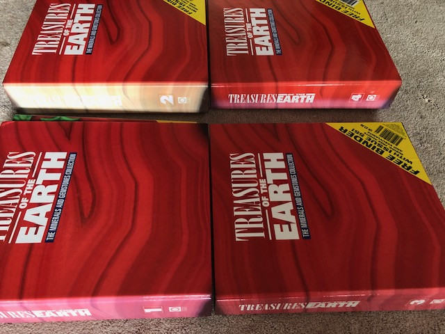 Treasures of the Earth Minerals and Magazines Complete