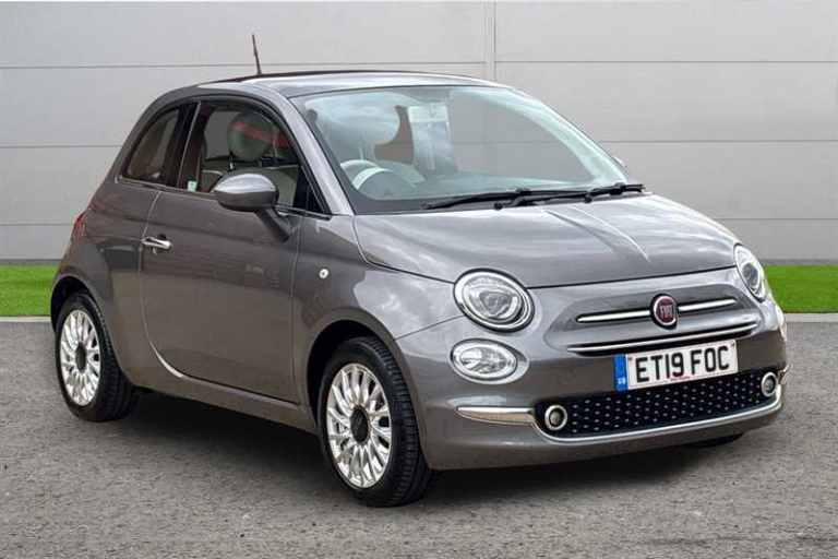 2019 Fiat 500 1.2 LOUNGE 3DR Hatchback Petrol Manual