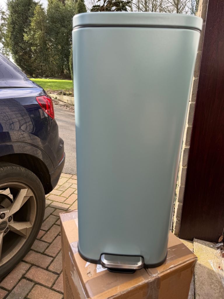 New Eko @ John Lewis Titanium Blue kitchen bin