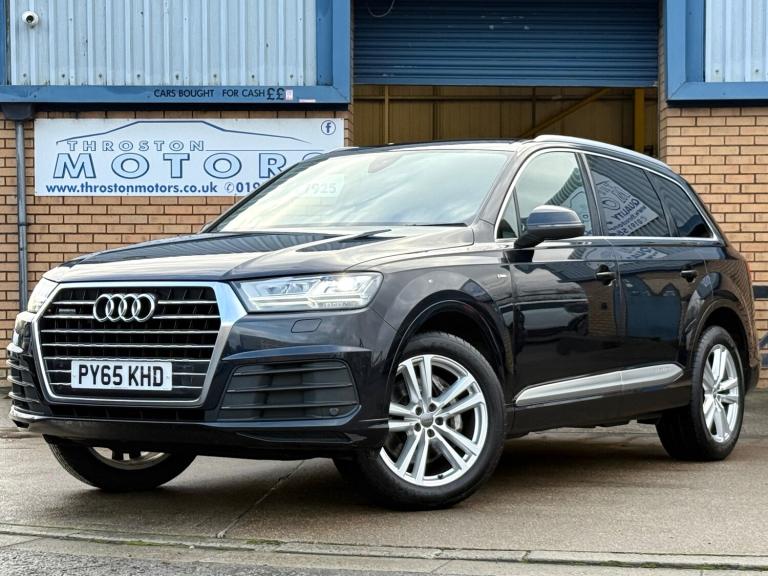 ** MUST SEE ** 2016 (65) Audi Q7 3.0 TDI V6 272 Quattro S line Auto 7 seater 4X4