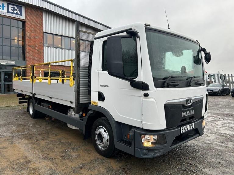 MAN TGL 8.190 7.5-TONNE DROPSIDE FLAT 2022 – BV22 FPZ