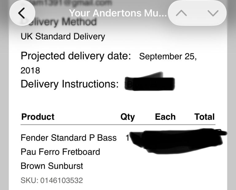 Fender P Bass 2018 MINT!!