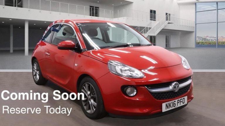 2016 Vauxhall ADAM 1.2i Jam 3dr HATCHBACK Petrol Manual