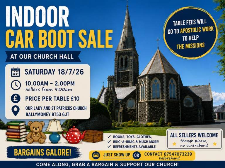 Indoor Car Boot Sale